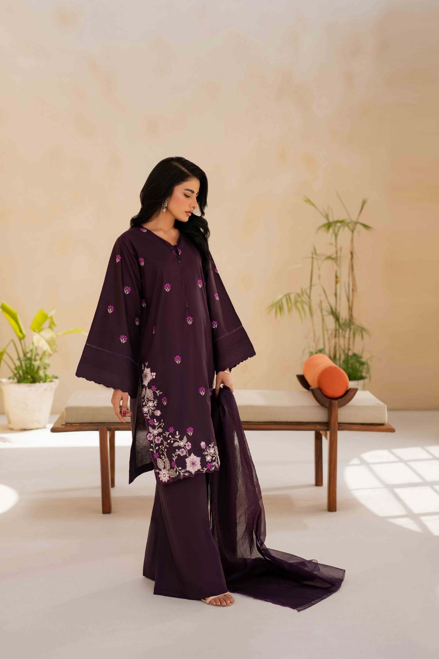 VIOLET VEIL - 3 Piece Suit