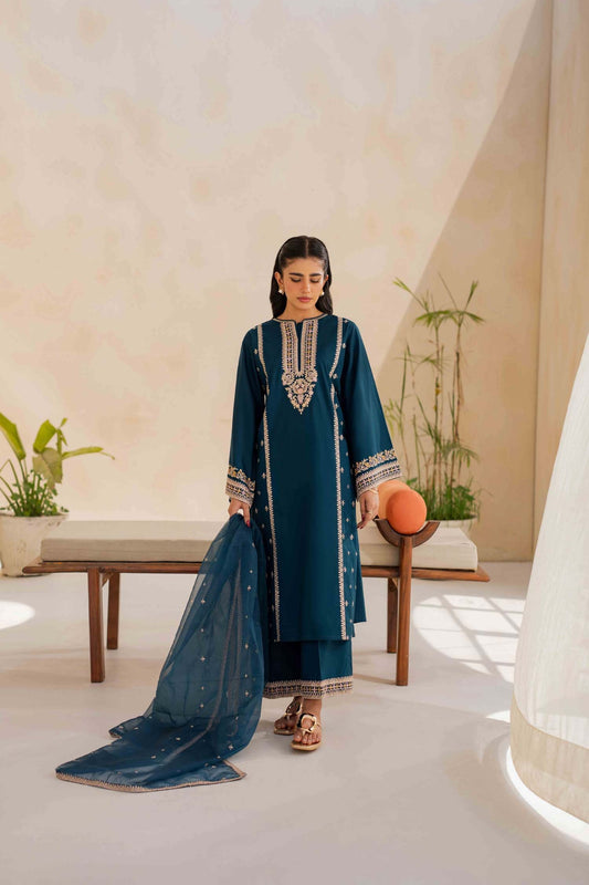 TEAL SERENITY - 3 PIECE SUIT