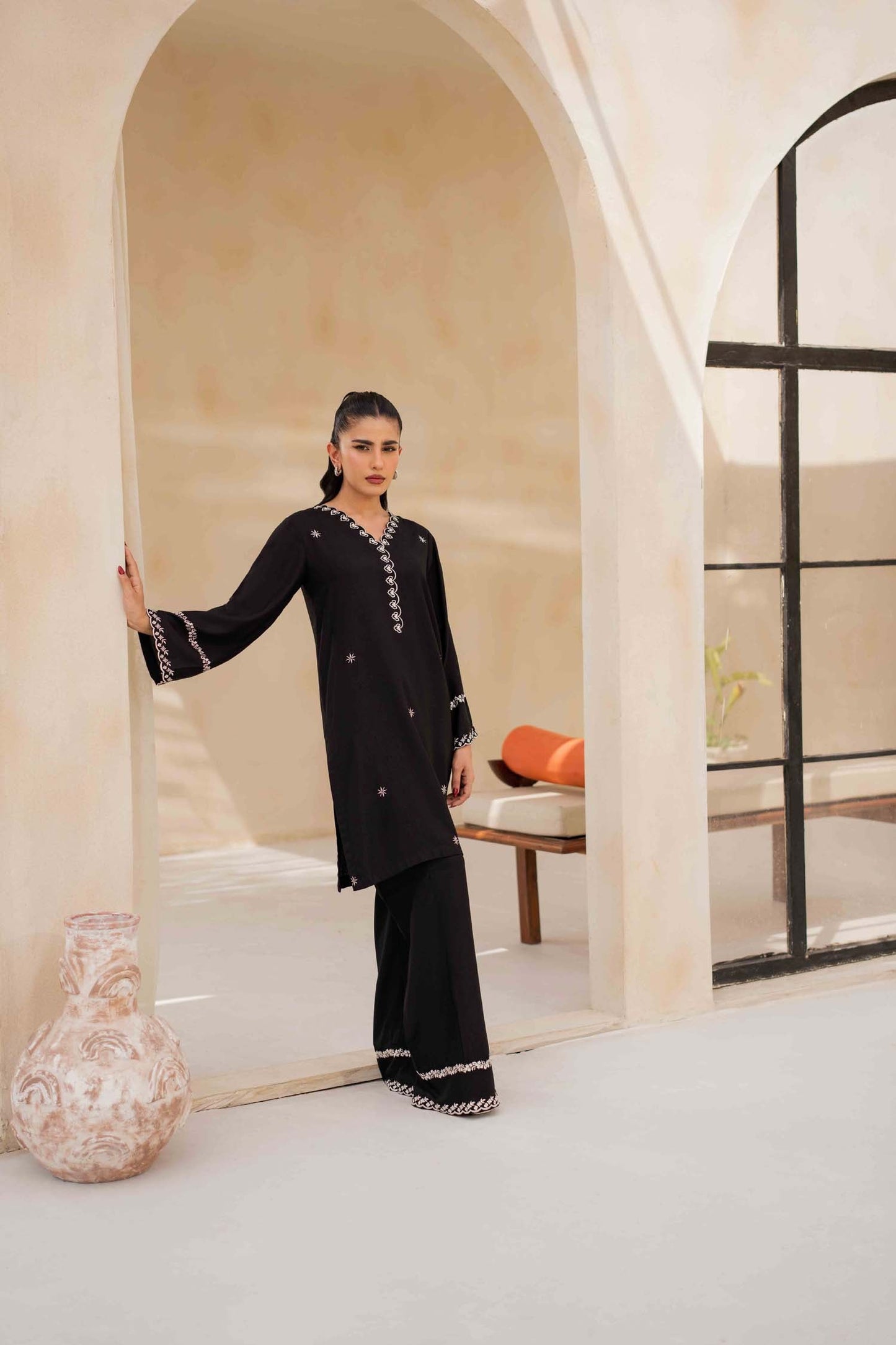 MIDNIGHT BLOOM - 2 PIECE SUIT