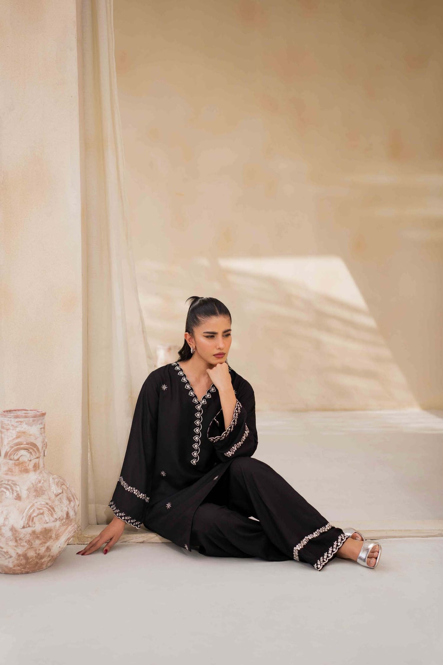 MIDNIGHT BLOOM - 2 PIECE SUIT