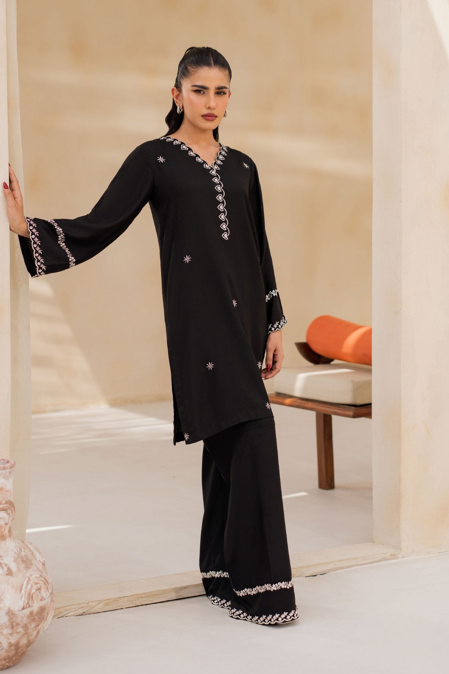 MIDNIGHT BLOOM - 2 PIECE SUIT