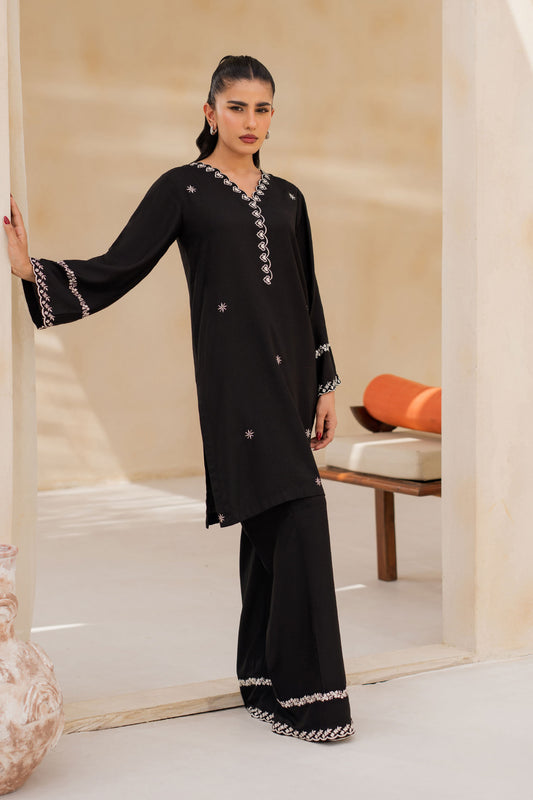 MIDNIGHT BLOOM - 2 PIECE SUIT
